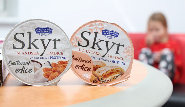 Islandská tradice v českých domovech. SKYR Bohušovické mlékárny představuje zimní edici