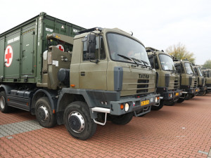 FOTO: Polní nemocnice v Letňanech bude sloužit k doléčení pacientů. Nabídne 500 lůžek