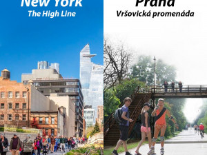 VIZUALIZACE: High Line jako v New Yorku? V Praze vznikne nová promenáda