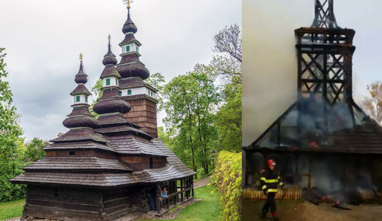 Na opravu požárem zničeného kostela sv. Michala již vznikla veřejná sbírka