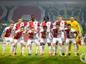 FOTO: Pražská "S" v Evropské lize zářila. Slavia doma porazila Nice, Sparta zvítězila nad Celticem