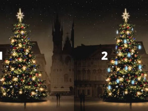 ANKETA: Pražané hlasují mezi dvěma variantami ozdob pro vánoční strom. Která se líbí vám?