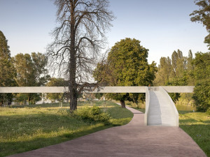 FOTO: Karlín a Holešovice propojí nová lávka. Bude se jmenovat HolKa a bude měřit 285 metrůlní fáze