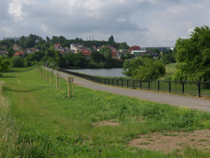 FOTO: Retenční nádrž Jiviny se dočkala revitalizace