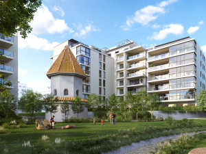 VIZUALIZACE: V Břevnově vyroste rezidenční projekt. Developeři získali praovomocné rozhodnutí