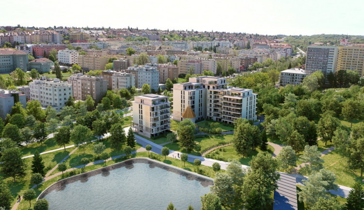 VIZUALIZACE: V Břevnově vyroste rezidenční projekt. Developeři získali praovomocné rozhodnutí