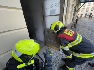 FOTO, VIDEO: Dnes dopoledne hořelo na Masarykově nádraží v Praze
