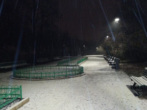 FOTOGALERIE: První sněhová nadílka letošní zimy v Praze očima čtenářů