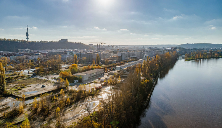 FOTO: Zanedbaný Rohanský ostrov se dočká revitalizace. Mezi Karlínem a Libní vznikne jeden z největších pražských parků