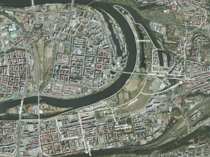 FOTO: Rohanský ostrov se dočká revitalizace. Mezi Karlínem a Libní vznikne i nový přírodní park