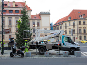 FOTO: Vánoční výzdobu v ulicích Prahy zdobí více než 30 stromů rozsvícených magistrátem i přes 1100 dekorací