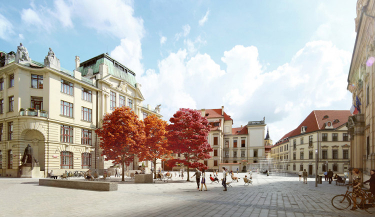 VIZUALIZACE: Mariánské náměstí projde proměnou. Radní schválili jeho novou podobu