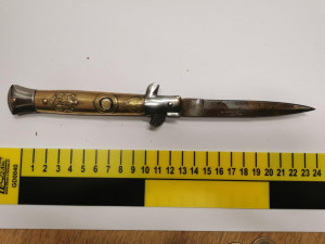 FOTO, VIDEO: Policisté zadrželi muže, který v Praze ohrožoval nožem několik žen