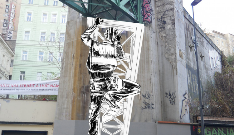 Český superhrdina Pérák bojoval proti německým okupantům. Teď bude mít v Praze podobiznu