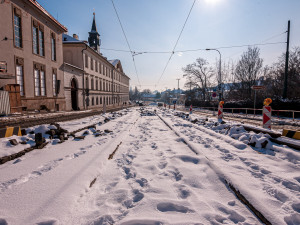 Trať Chotkovy sady - Malostranská právě prochází náročnou opravou