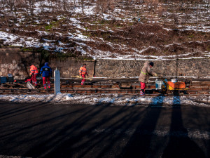 Trať Chotkovy sady - Malostranská právě prochází náročnou opravou