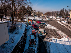 Trať Chotkovy sady - Malostranská právě prochází náročnou opravou