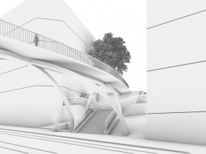 Ulice Wenzigova a U Zvonařky spojí nový most. Podívejte se, jak bude vypadat