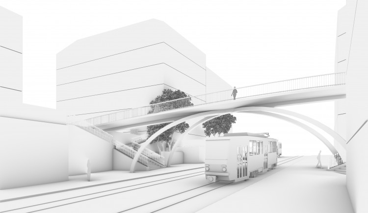 Ulice Wenzigova a U Zvonařky spojí nový most. Podívejte se, jak bude vypadat