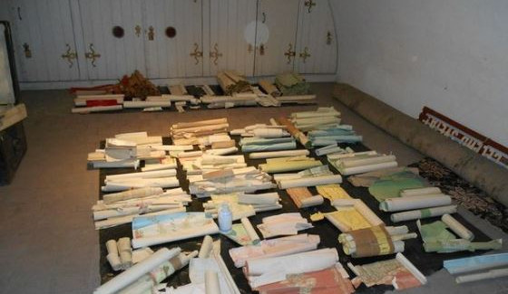 Na zámku v Opočně našli poklad, vzácné tapety z 19. století