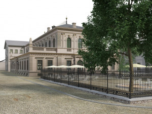 Budovu Burzy v areálu Pražské tržnice v Holešovicích čeká rekonstrukce. Bude opět sloužit jako restaurace