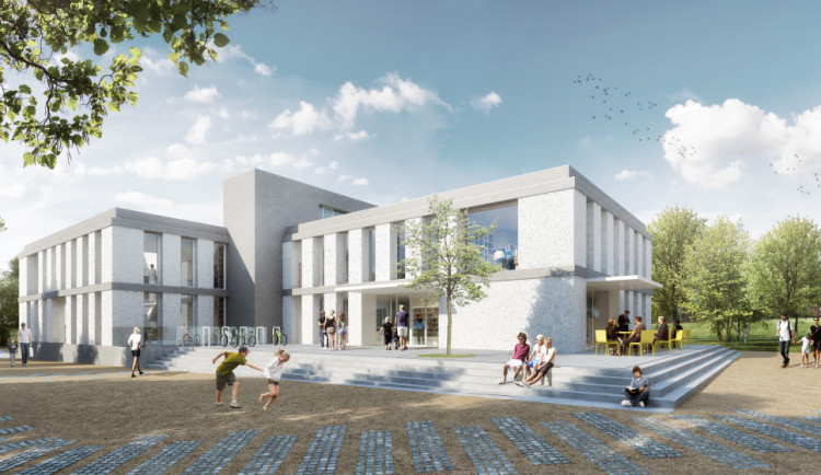 Přestavba vyhořelé knedlíkárny na moderní knihovnu začne v srpnu letošního roku