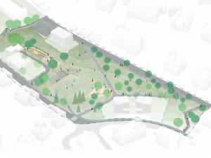 Rýsuje se konečná podoba parku Na Pláni na Malvazinkách. Podívejte se, jak bude vypadat