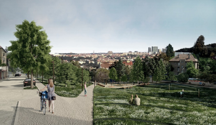 Rýsuje se konečná podoba parku Na Pláni na Malvazinkách. Podívejte se, jak bude vypadat