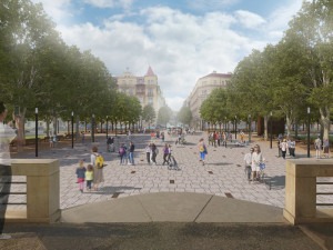 Více stromů, dlažba místo asfaltu a přesun trhů. Jiřák projde revitalizací