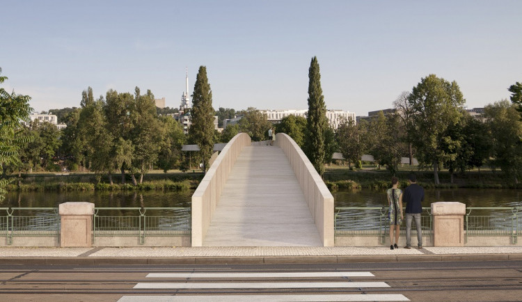 Praha vypsala tendr na stavbu lávky HolKa propojující Holešovice a Karlín
