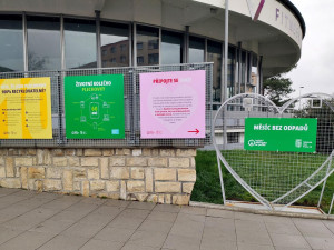 Velké srdce vzniklo na Zahradním Městě v Praze 10. Má motivovat ke sběru plechovek