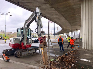 Stavba tramvajové smyčky Zahradní Město byla zahájena. Hotovo bude v září