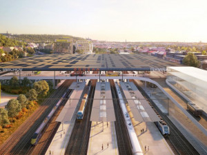 Podoba nového terminálu na Smíchově je schválená. Podívejte se na vizualizace