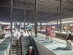 Podoba nového terminálu na Smíchově je schválená. Podívejte se na vizualizace