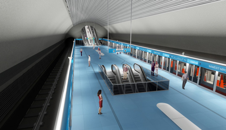 Trasa metra D je zanesena v územním plánu. Trať v první fázi spojí Pankrác a Písnici