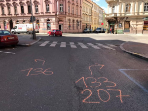 Koněvova ulice na Žižkově je ode dneška uzavřena. Omezení potrvá července