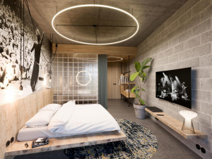 U O2 areny v Praze vzniká nový hotel s 300 pokoji. Otevřen bude ještě letos