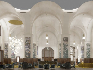 Začala rekonstrukce interiérů Fantovy budovy na hlavním nádraží. Bude stát 303 miliony