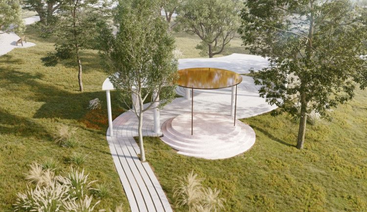 V parku Sacré Coeur vznikne venkovní pavilon. Podívejte se, jak bude vypadat