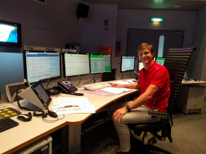 Simulace startu družice Aeolus ve vesmírném střediskuESOC