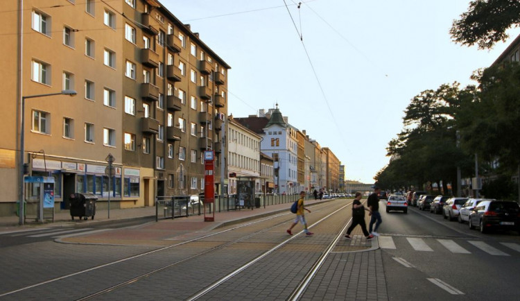 Na frekventované Sokolovské bude bezpečněji, vznikne tam nový přechod