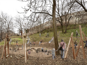 Pražský park U Hradeb projde obnovou. Podívejte se, jak bude vypadat
