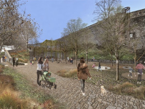 Pražský park U Hradeb projde obnovou. Podívejte se, jak bude vypadat