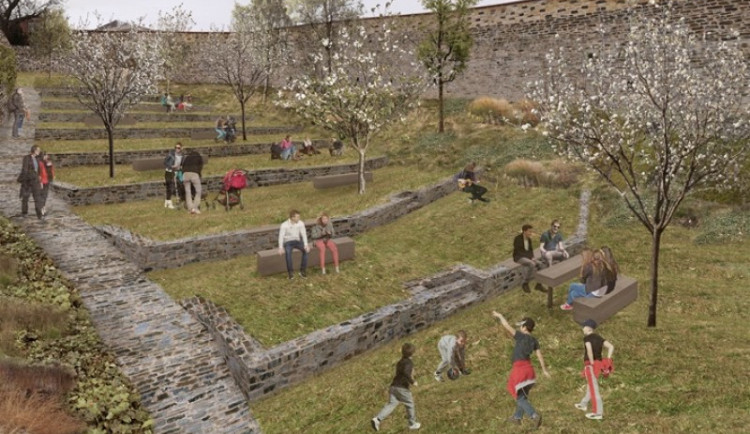 Pražský park U Hradeb projde obnovou. Podívejte se, jak bude vypadat