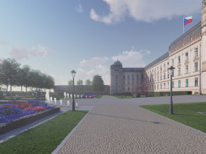 Zahrada Strakovy akademie projede rekonstrukcí. Vyjde na 80 milionů