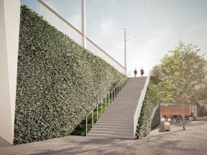 Nad Vltavou vyroste nový most. Nebude pro auta a spojí Smíchov a Podolí