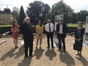 Zámek v Lánech slaví výročí 100 let sídlem prezidenta