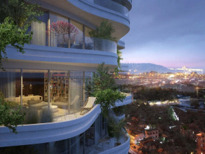 Stometrové rozvlněné věže v Praze nemohou přesahovat okolní zástavbu, rozhodlo UNESCO