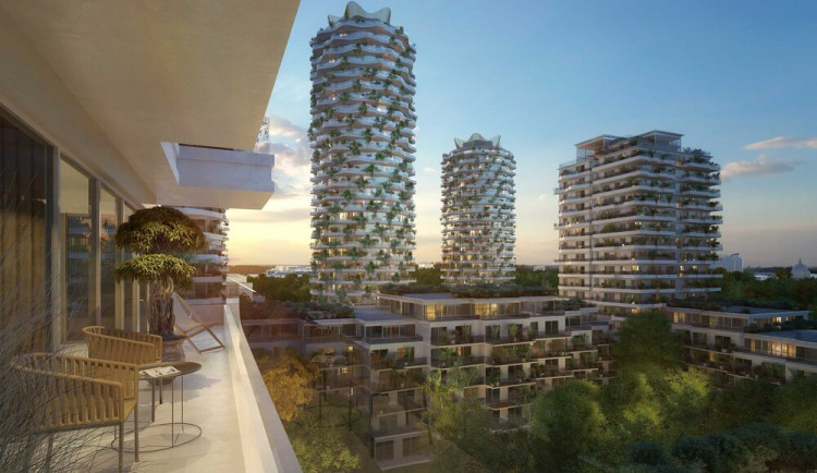 Stometrové rozvlněné věže v Praze nemohou přesahovat okolní zástavbu, rozhodlo UNESCO