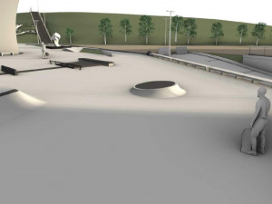 Pod mostem u hlavního nádraží může vyrůst skatepark. Akci blokují České dráhy